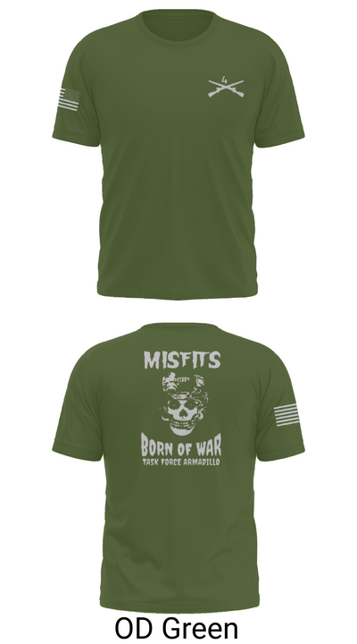 4th platoon misfits 6678865 Old School Cotton Feel Shirt - 50