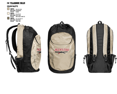 Gear Bag, Team Monstro Jiu Jitsu, , Teamtime, Team time, sublimation, custom sports apparel, team uniforms, spirit wear, spiritwear, sports uniforms, custom shirts, team store, custom team store, fundraiser sports, apparel fundraiser