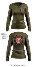 MTIC Women's Long Sleeve V-neck Shirt - 1