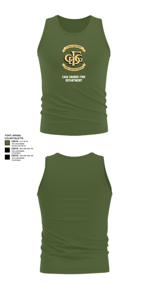Tank Top, Casa Grande Fire Department, , Teamtime, Team time, sublimation, custom sports apparel, team uniforms, spirit wear, spiritwear, sports uniforms, custom shirts, team store, custom team store, fundraiser sports, apparel fundraiser