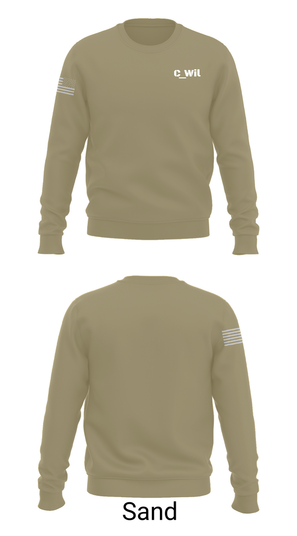 Crew Neck Sweatshirt, C_Wil, , Teamtime, Team time, sublimation, custom sports apparel, team uniforms, spirit wear, spiritwear, sports uniforms, custom shirts, team store, custom team store, fundraiser sports, apparel fundraiser