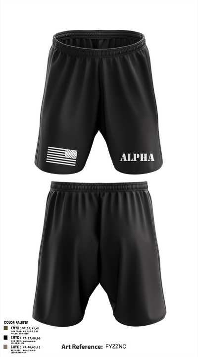 Alpha 56178056 Athletic Shorts With Pockets - 3