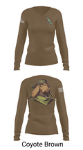 Supply Chain Management 82795963 Women's Long Sleeve V-neck Shirt - 17
