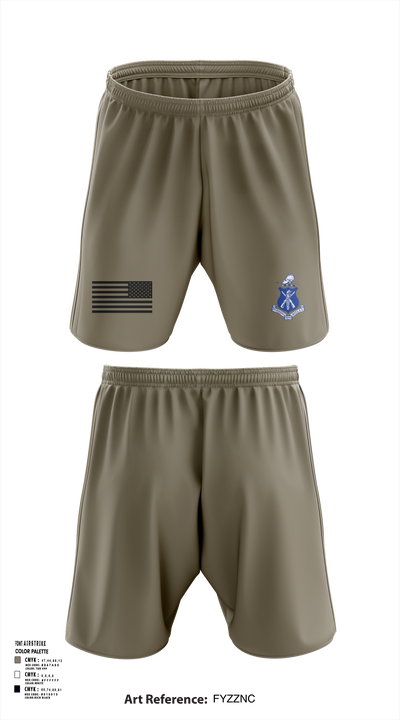 Pershing Rifles Kilo 8 88766737 Athletic Shorts With Pockets - 107