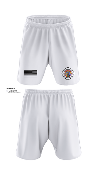 Athletic Shorts With Pockets, Groton City Fire Department, , Teamtime, Team time, sublimation, custom sports apparel, team uniforms, spirit wear, spiritwear, sports uniforms, custom shirts, team store, custom team store, fundraiser sports, apparel fundraiser