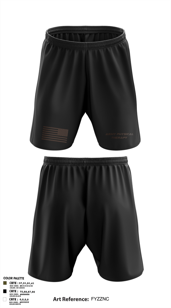 Athletic Shorts With Pockets, KFOR34 Physical Therapy, Army, Teamtime, Team time, sublimation, custom sports apparel, team uniforms, spirit wear, spiritwear, sports uniforms, custom shirts, team store, custom team store, fundraiser sports, apparel fundraiser