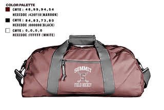 Duffle Bag, Rockwood Summit Falcons Field Hockey, Field Hockey, Teamtime, Team time, sublimation, custom sports apparel, team uniforms, spirit wear, spiritwear, sports uniforms, custom shirts, team store, custom team store, fundraiser sports, apparel fundraiser