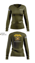 80th TTC 75224066 Women's Long Sleeve V-neck Shirt - 2