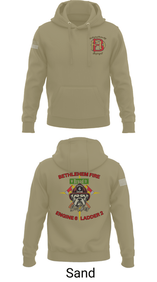 Hoodie, Bethlehem Fire Department E6/L2, , Teamtime, Team time, sublimation, custom sports apparel, team uniforms, spirit wear, spiritwear, sports uniforms, custom shirts, team store, custom team store, fundraiser sports, apparel fundraiser