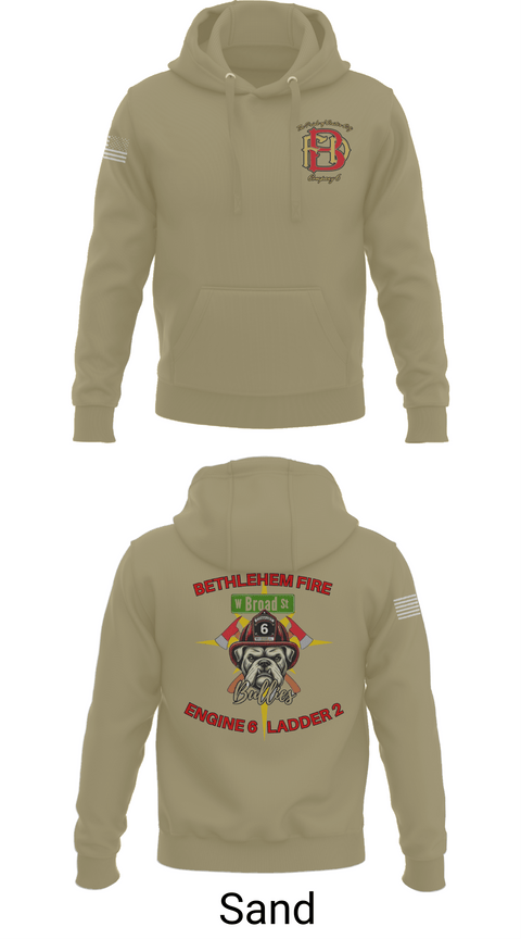 Hoodie, Bethlehem Fire Department E6/L2, , Teamtime, Team time, sublimation, custom sports apparel, team uniforms, spirit wear, spiritwear, sports uniforms, custom shirts, team store, custom team store, fundraiser sports, apparel fundraiser