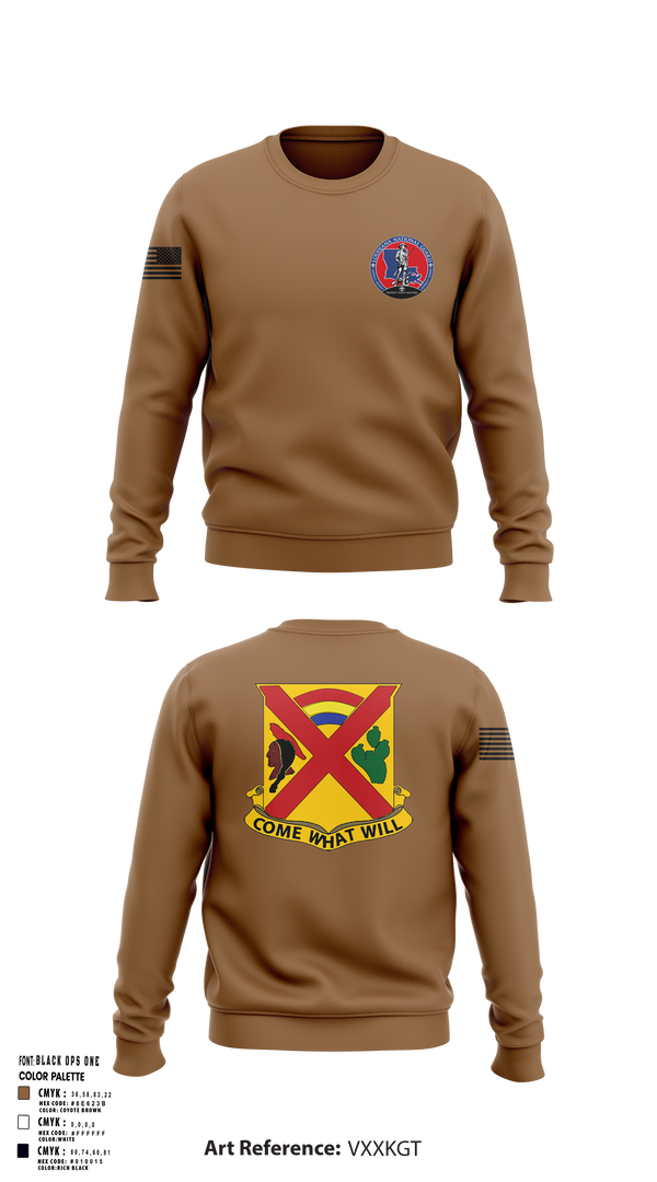 Crew Neck Sweatshirt, Charley troop 2-108 CAV, , Teamtime, Team time, sublimation, custom sports apparel, team uniforms, spirit wear, spiritwear, sports uniforms, custom shirts, team store, custom team store, fundraiser sports, apparel fundraiser