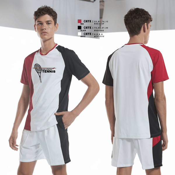 Short Sleeve Performance Shirt, Hauser High School Tennis, Tennis, Teamtime, Team time, sublimation, custom sports apparel, team uniforms, spirit wear, spiritwear, sports uniforms, custom shirts, team store, custom team store, fundraiser sports, apparel fundraiser