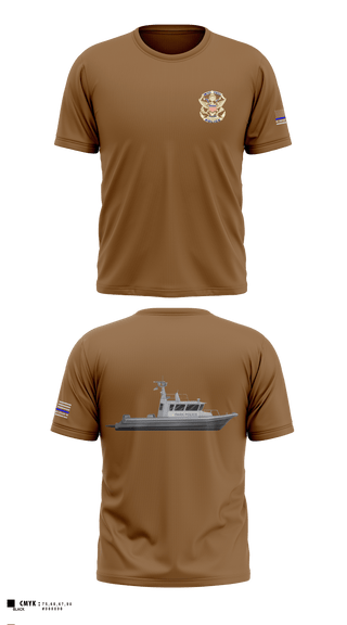 Old School Cotton Feel Shirt, Marine Patrol Unit, , Teamtime, Team time, sublimation, custom sports apparel, team uniforms, spirit wear, spiritwear, sports uniforms, custom shirts, team store, custom team store, fundraiser sports, apparel fundraiser