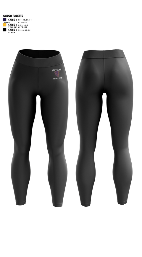 Womens Leggings, Southern Middle School Track and Field, Track & Field, Teamtime, Team time, sublimation, custom sports apparel, team uniforms, spirit wear, spiritwear, sports uniforms, custom shirts, team store, custom team store, fundraiser sports, apparel fundraiser