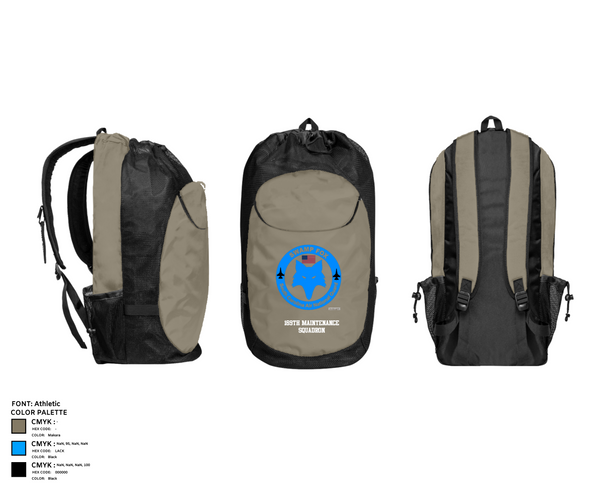 Gear Bag, 169th Maintenance Squadron, , Teamtime, Team time, sublimation, custom sports apparel, team uniforms, spirit wear, spiritwear, sports uniforms, custom shirts, team store, custom team store, fundraiser sports, apparel fundraiser