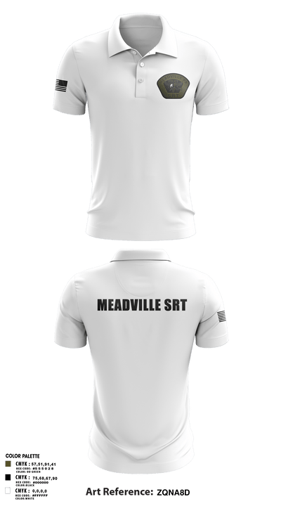 Meadville SRT 57594124 Short Sleeve Performance Polo - 2