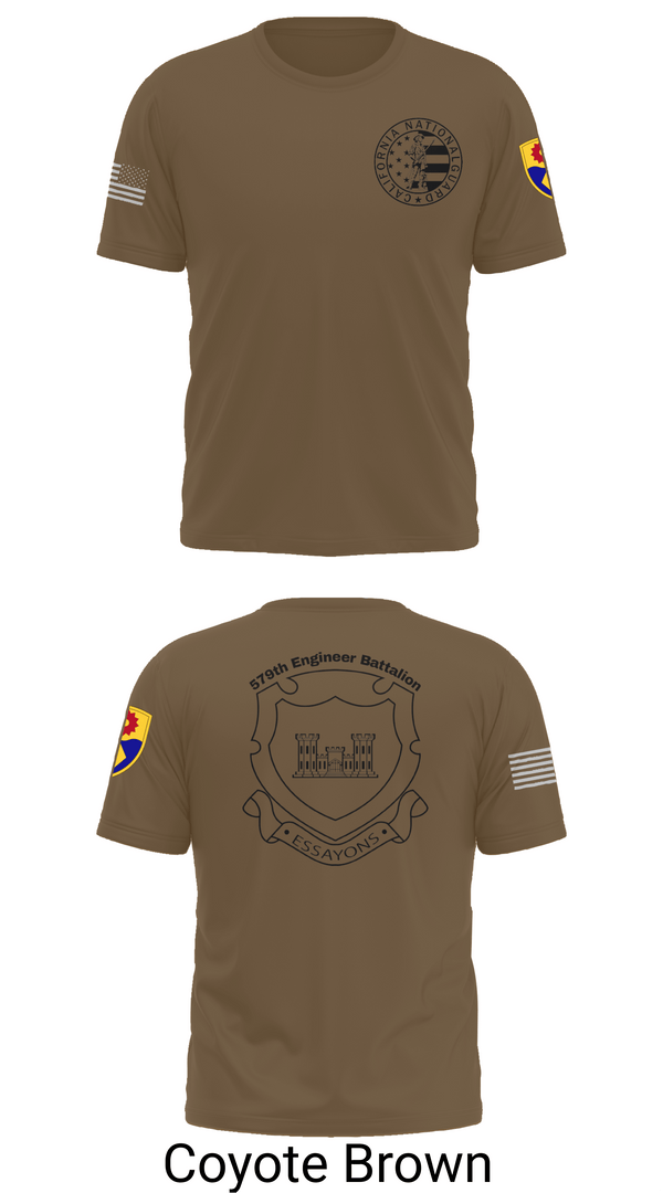 Short Sleeve Performance Shirt, 132d MRBC, 579th EN BN, 49th MP DIV, , Teamtime, Team time, sublimation, custom sports apparel, team uniforms, spirit wear, spiritwear, sports uniforms, custom shirts, team store, custom team store, fundraiser sports, apparel fundraiser