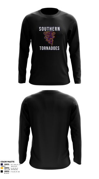 Long Sleeve Performance Shirt, Southern Middle School Track and Field, Track & Field, Teamtime, Team time, sublimation, custom sports apparel, team uniforms, spirit wear, spiritwear, sports uniforms, custom shirts, team store, custom team store, fundraiser sports, apparel fundraiser