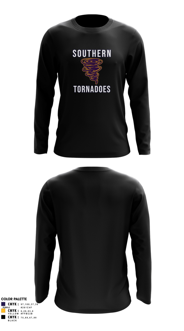 Long Sleeve Performance Shirt, Southern Middle School Track and Field, Track & Field, Teamtime, Team time, sublimation, custom sports apparel, team uniforms, spirit wear, spiritwear, sports uniforms, custom shirts, team store, custom team store, fundraiser sports, apparel fundraiser