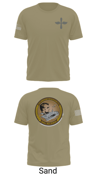 Short Sleeve Performance Shirt, CVN 72 Abraham Lincoln, , Teamtime, Team time, sublimation, custom sports apparel, team uniforms, spirit wear, spiritwear, sports uniforms, custom shirts, team store, custom team store, fundraiser sports, apparel fundraiser