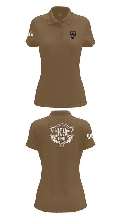 Guardians of the Night 82205307 Women's Short Sleeve Performance Polo  - 15