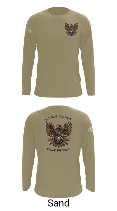 Foxtrot Company, 832nd OD BN 51500889 Long Sleeve Performance Shirt 86