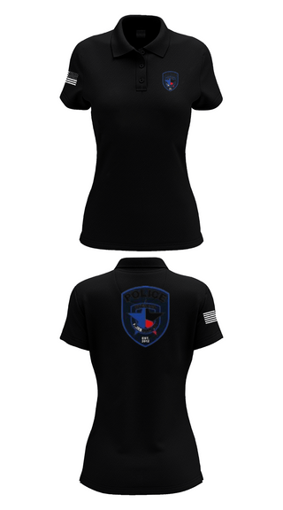 Womens Short Sleeve Performance Polo, Cypress- Fairbanks ISD Police Department, Police, Teamtime, Team time, sublimation, custom sports apparel, team uniforms, spirit wear, spiritwear, sports uniforms, custom shirts, team store, custom team store, fundraiser sports, apparel fundraiser