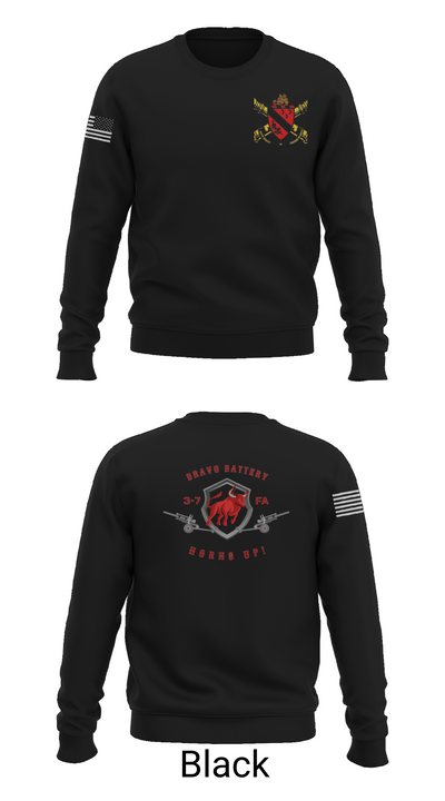 Bravo Battery 3-7 FA 34354529 Crew Neck Sweatshirt - 25