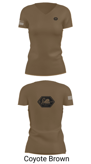 Womens Short Sleeve Vneck Shirt, TCU Ranger Challenge, , Teamtime, Team time, sublimation, custom sports apparel, team uniforms, spirit wear, spiritwear, sports uniforms, custom shirts, team store, custom team store, fundraiser sports, apparel fundraiser