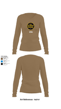 1270A 97331087 Women's Long Sleeve V-neck Shirt - 2