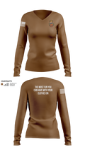 Aloha Kev 54449053 Women's Long Sleeve V-neck Shirt - 3