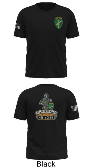 Short Sleeve Performance Shirt, D Co 436th CA BN, , Teamtime, Team time, sublimation, custom sports apparel, team uniforms, spirit wear, spiritwear, sports uniforms, custom shirts, team store, custom team store, fundraiser sports, apparel fundraiser