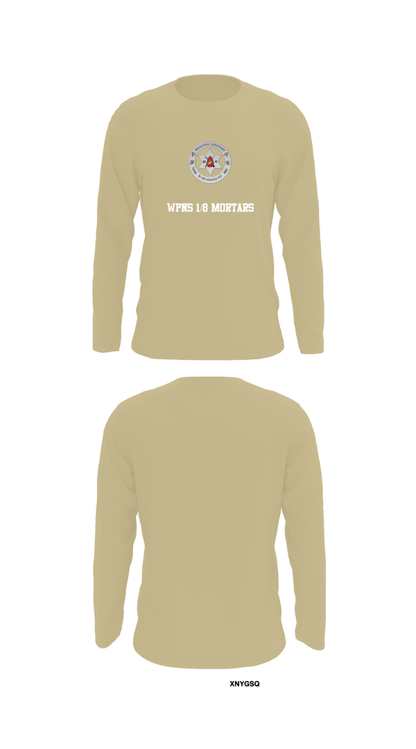 Long Sleeve Performance Shirt, Wpns 1/8 Mortars, , Teamtime, Team time, sublimation, custom sports apparel, team uniforms, spirit wear, spiritwear, sports uniforms, custom shirts, team store, custom team store, fundraiser sports, apparel fundraiser