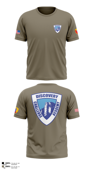 Short Sleeve Performance Shirt, Discovery ChalleNGe Academy, , Teamtime, Team time, sublimation, custom sports apparel, team uniforms, spirit wear, spiritwear, sports uniforms, custom shirts, team store, custom team store, fundraiser sports, apparel fundraiser