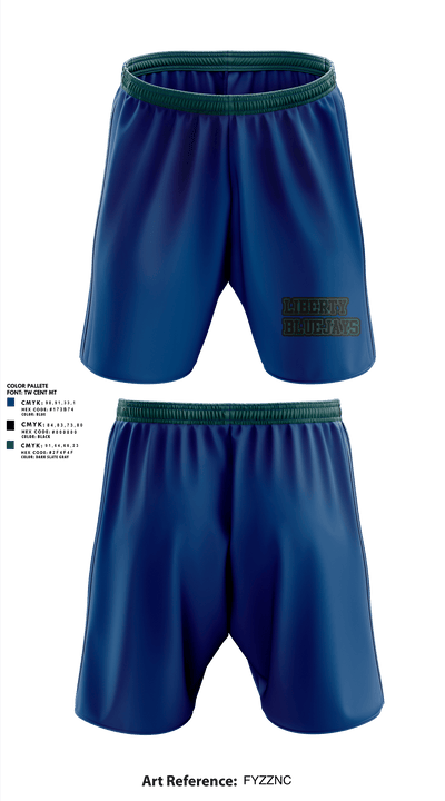 LIBERTY BLUEJAYS 84372681 Athletic Shorts With Pockets - 1