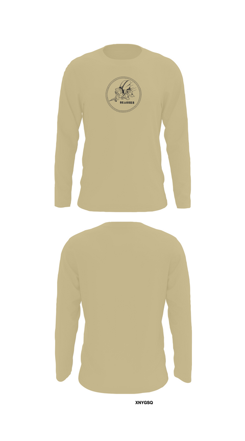 Long Sleeve Performance Shirt, Seabee Wifes, Navy, Teamtime, Team time, sublimation, custom sports apparel, team uniforms, spirit wear, spiritwear, sports uniforms, custom shirts, team store, custom team store, fundraiser sports, apparel fundraiser