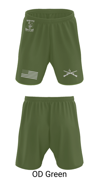 4th platoon misfits 6678865 Athletic Shorts With Pockets - 49