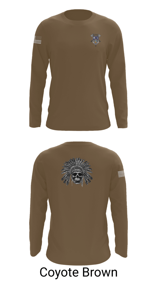 Long Sleeve Performance Shirt, 2-23IN CRAZYHORSE CO., , Teamtime, Team time, sublimation, custom sports apparel, team uniforms, spirit wear, spiritwear, sports uniforms, custom shirts, team store, custom team store, fundraiser sports, apparel fundraiser