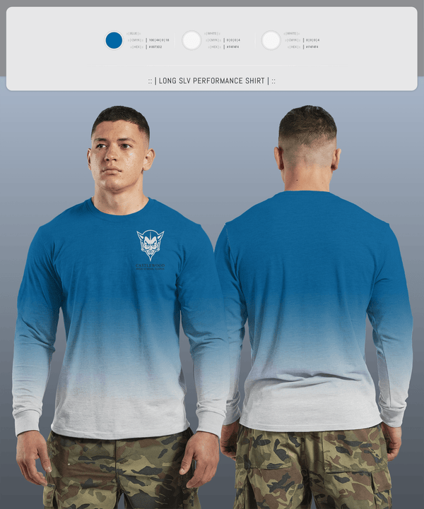 Long Sleeve Performance Shirt, Castlewood High School Tennis, Tennis, Teamtime, Team time, sublimation, custom sports apparel, team uniforms, spirit wear, spiritwear, sports uniforms, custom shirts, team store, custom team store, fundraiser sports, apparel fundraiser