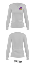 Mendota High School Track and Field 70023215 Women's Long Sleeve V-neck Shirt - 16
