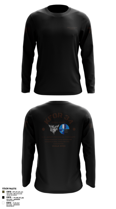 KFOR34 Physical Therapy 56671473 Long Sleeve Performance Shirt 102