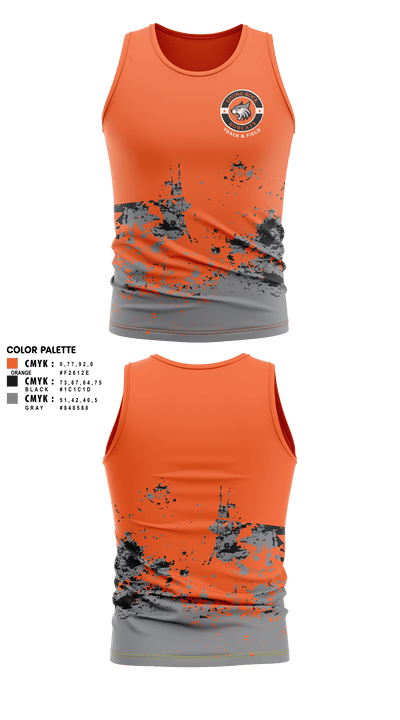 Living Rock Academy Track and Field 13606922 Tank Top - 1