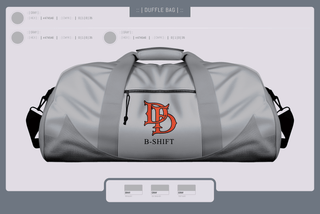 Duffle Bag, B Shift, , Teamtime, Team time, sublimation, custom sports apparel, team uniforms, spirit wear, spiritwear, sports uniforms, custom shirts, team store, custom team store, fundraiser sports, apparel fundraiser