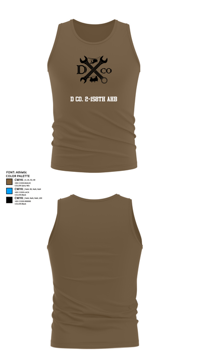D Co. 2-158th AHB 37941019 Tank Top - 19