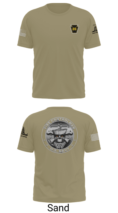 Fire Controlman 9511626 Old School Cotton Feel Shirt - 86