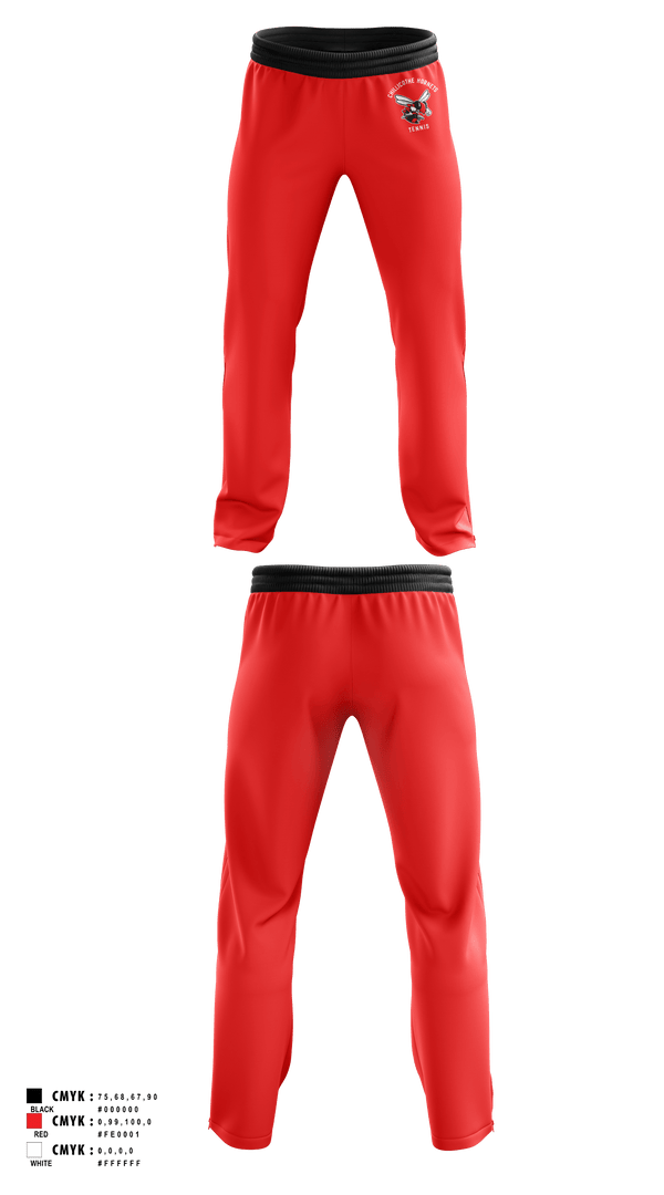 Sweatpants, Chillicothe Hornets Tennis, Tennis, Teamtime, Team time, sublimation, custom sports apparel, team uniforms, spirit wear, spiritwear, sports uniforms, custom shirts, team store, custom team store, fundraiser sports, apparel fundraiser