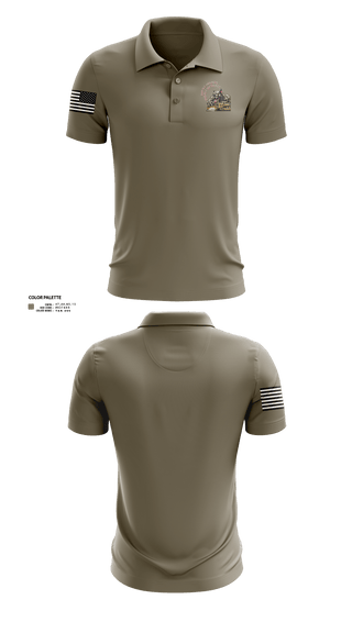 Short Sleeve Performance Polo, 557 ECC, Army, Teamtime, Team time, sublimation, custom sports apparel, team uniforms, spirit wear, spiritwear, sports uniforms, custom shirts, team store, custom team store, fundraiser sports, apparel fundraiser