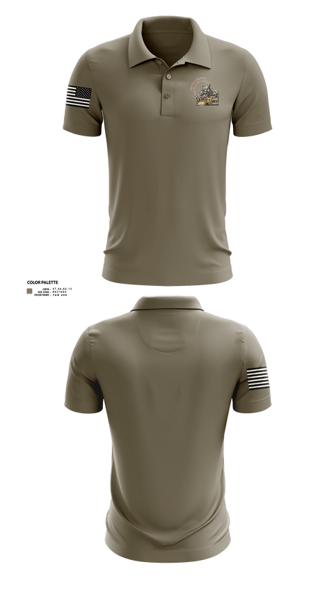 Short Sleeve Performance Polo, 557 ECC, Army, Teamtime, Team time, sublimation, custom sports apparel, team uniforms, spirit wear, spiritwear, sports uniforms, custom shirts, team store, custom team store, fundraiser sports, apparel fundraiser