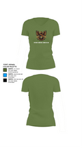 Foxtrot Company, 832nd OD BN 51500889 Women's Short Sleeve V-neck Shirt - 44