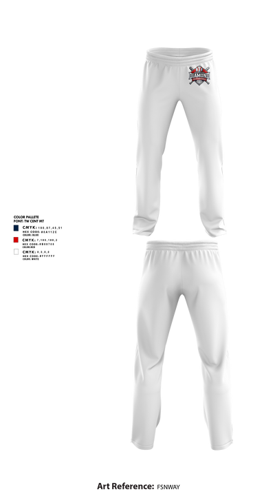 Alabama Diamond Youth Baseball 34695198 Sweatpants - 5